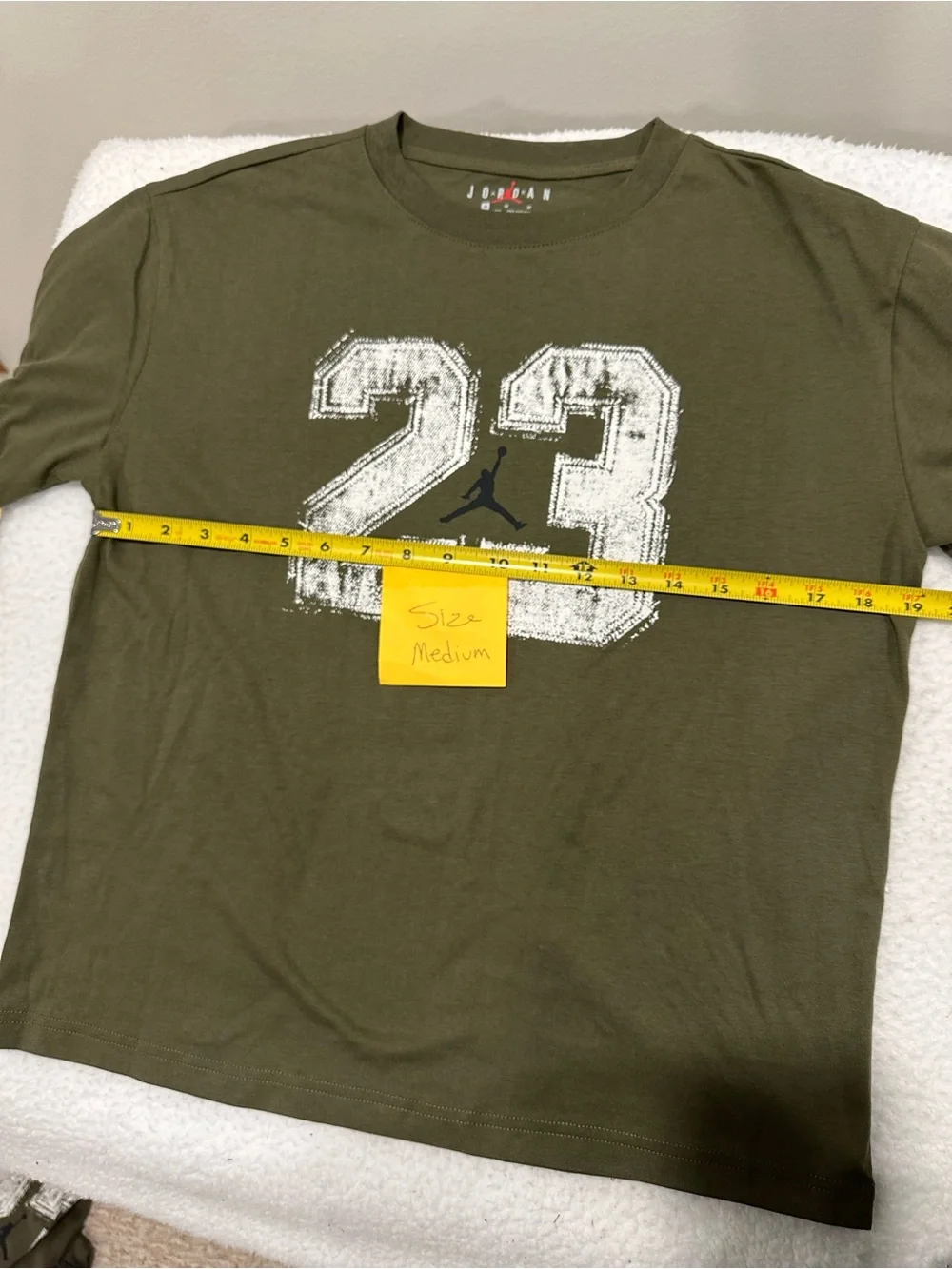 Boy’s Nike Jordan Olive Long-Sleeve Tee